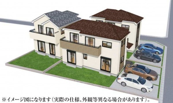 仙台市青葉区愛子東、新築一戸建ての画像です