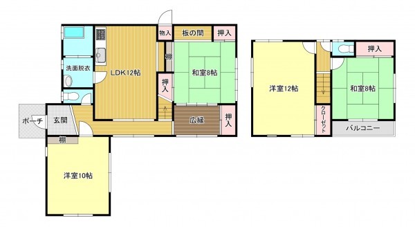 仙台市青葉区川平、中古一戸建ての画像です