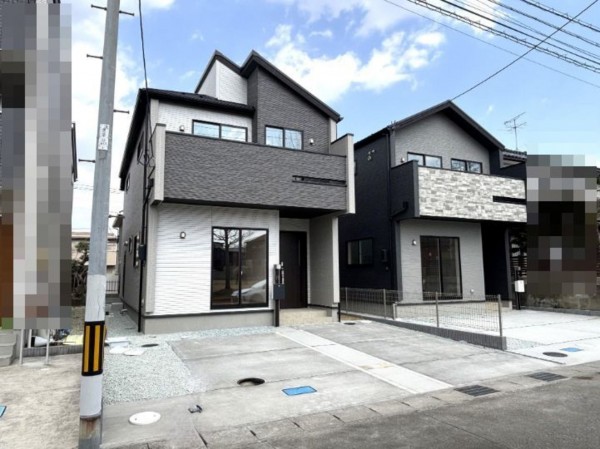 仙台市泉区南光台南、新築一戸建ての間取り画像です