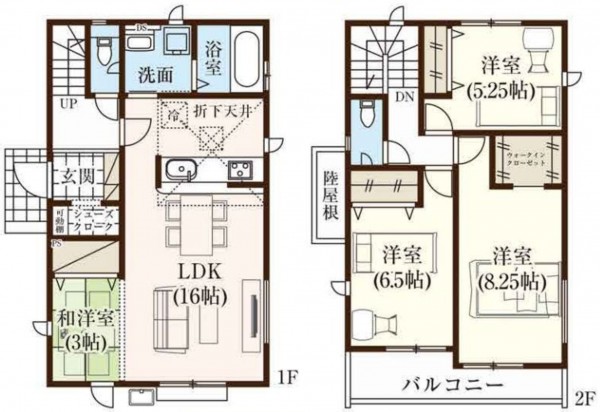 仙台市青葉区愛子東、新築一戸建ての画像です
