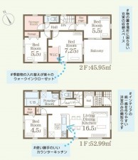 仙台市青葉区吉成、新築一戸建ての画像です