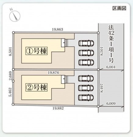 仙台市青葉区吉成、新築一戸建ての画像です