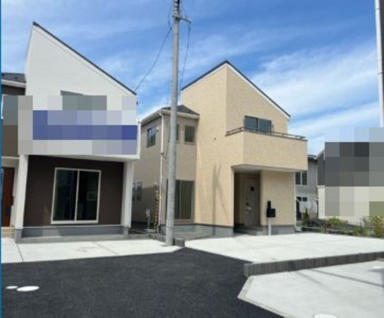 仙台市若林区、新築一戸建ての間取り画像です