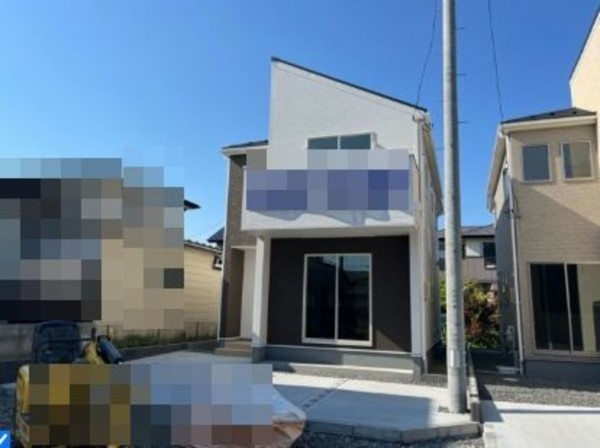 仙台市若林区、新築一戸建ての間取り画像です