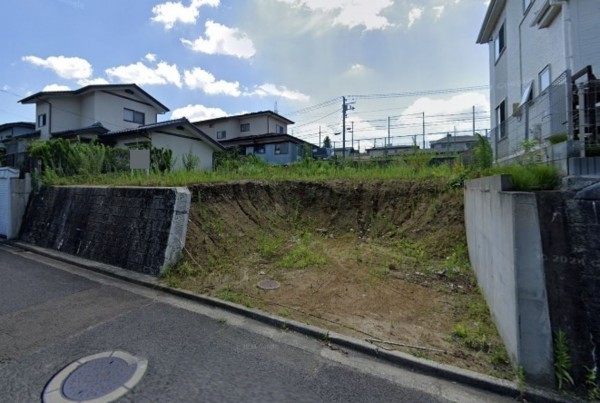 仙台市青葉区川平、土地の画像です