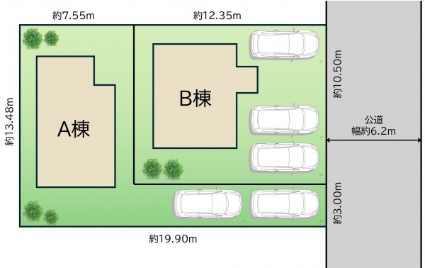 仙台市泉区長命ケ丘、新築一戸建ての画像です