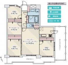 仙台市若林区、マンションの画像です