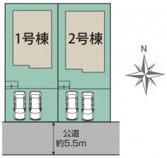 仙台市泉区向陽台、新築一戸建ての画像です