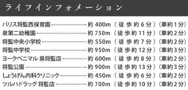 仙台市泉区将監、新築一戸建ての画像です