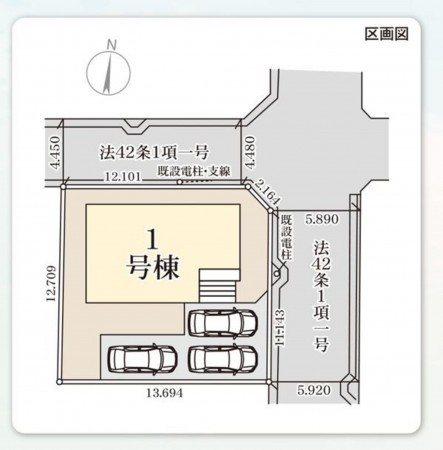 仙台市太白区、新築一戸建ての画像です