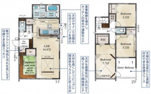 富谷市、新築一戸建ての画像です