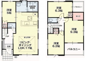 富谷市、新築一戸建ての画像です