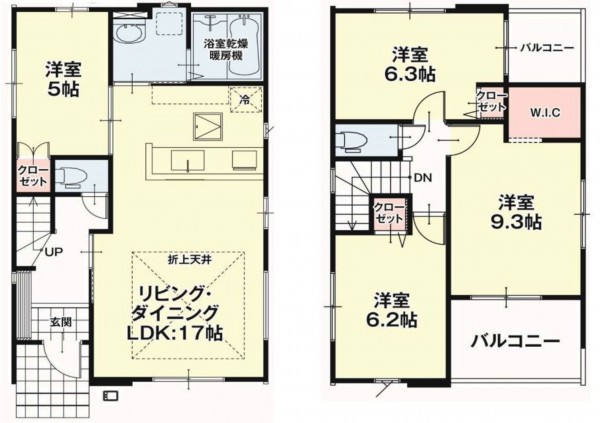 富谷市、新築一戸建ての画像です