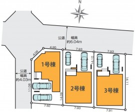 仙台市宮城野区、新築一戸建ての画像です