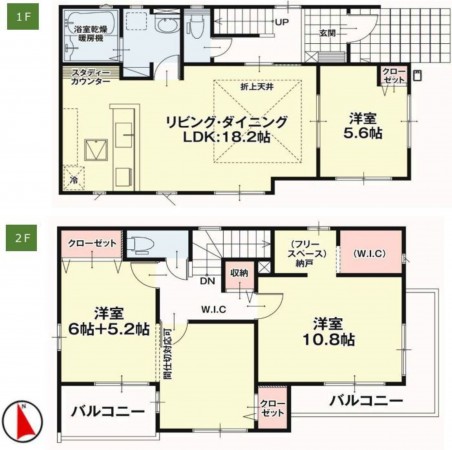 仙台市青葉区、新築一戸建ての画像です
