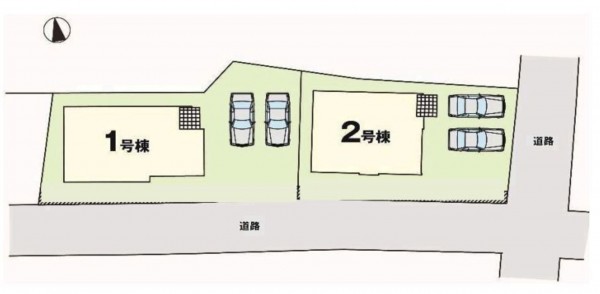 仙台市青葉区、新築一戸建ての画像です