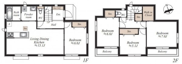 仙台市青葉区、新築一戸建ての画像です