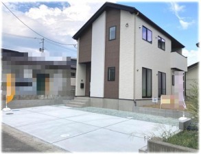 仙台市泉区南光台、新築一戸建ての間取り画像です