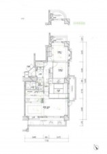 仙台市泉区桂、マンションの間取り画像です