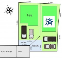 仙台市太白区、土地の画像です