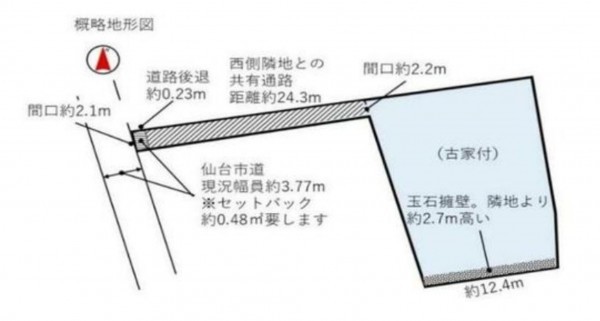 仙台市青葉区国見、中古一戸建ての画像です