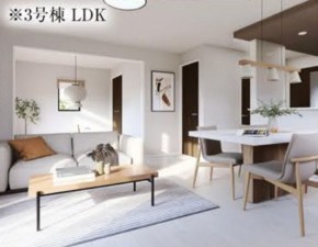仙台市青葉区愛子東、新築一戸建ての画像です