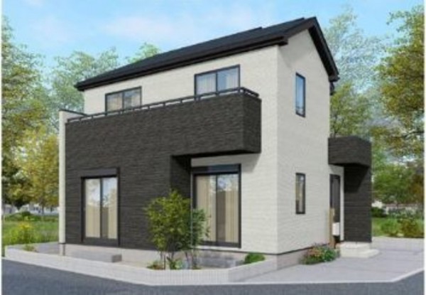 仙台市青葉区東勝山、新築一戸建ての間取り画像です