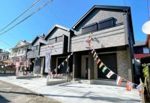 仙台市宮城野区、新築一戸建ての間取り画像です