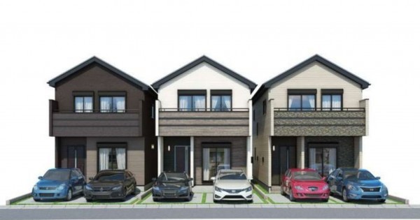 仙台市宮城野区、新築一戸建ての画像です