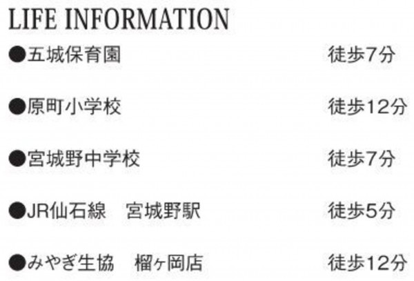 仙台市宮城野区、新築一戸建ての画像です