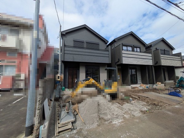 仙台市宮城野区、新築一戸建ての間取り画像です