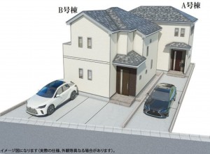 仙台市宮城野区、新築一戸建ての画像です