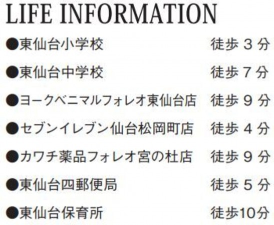仙台市宮城野区東仙台、新築一戸建ての画像です