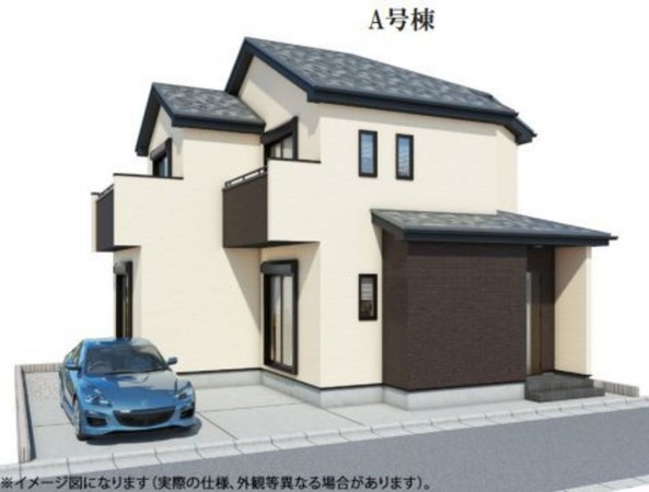 仙台市宮城野区東仙台、新築一戸建ての画像です