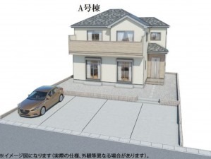 富谷市、新築一戸建ての間取り画像です