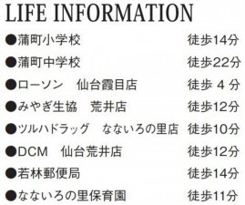 仙台市若林区、新築一戸建ての画像です
