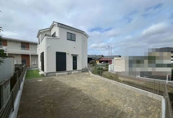 仙台市若林区、新築一戸建ての間取り画像です