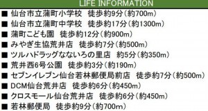 仙台市若林区、新築一戸建ての画像です