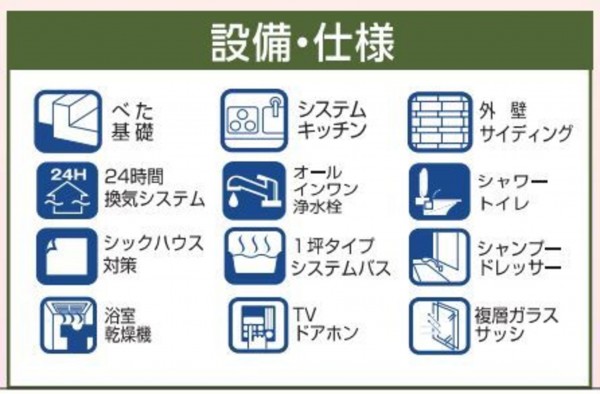 仙台市若林区、新築一戸建ての画像です