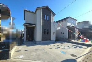 仙台市宮城野区鶴ケ谷、新築一戸建ての間取り画像です