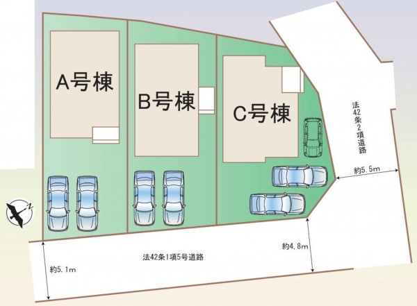 仙台市宮城野区、新築一戸建ての画像です