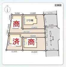 仙台市太白区、新築一戸建ての画像です