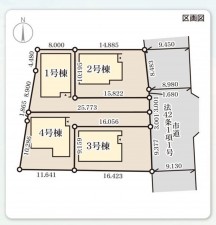 仙台市太白区、新築一戸建ての画像です