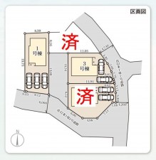 仙台市太白区、新築一戸建ての画像です