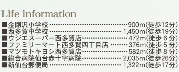 仙台市太白区、新築一戸建ての画像です