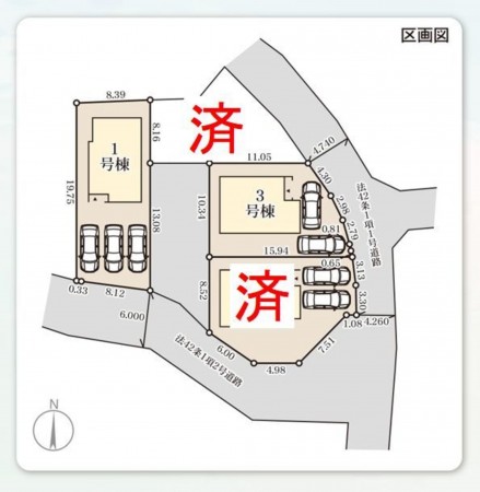仙台市太白区、新築一戸建ての画像です