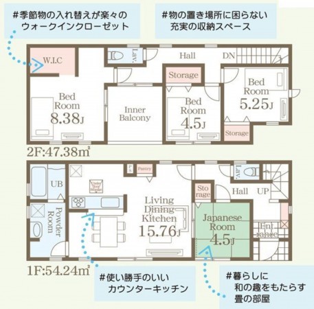 仙台市太白区太白、新築一戸建ての画像です