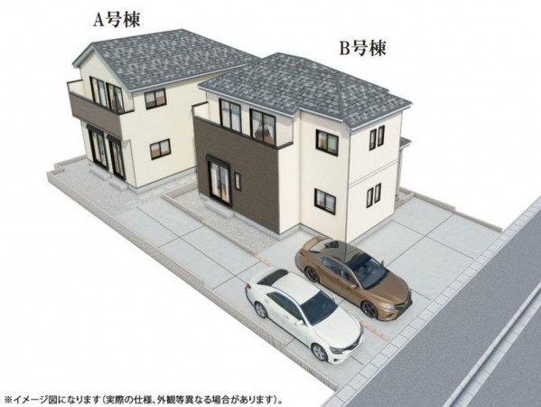 仙台市宮城野区鶴ケ谷、新築一戸建ての画像です
