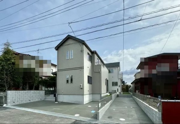 仙台市宮城野区鶴ケ谷、新築一戸建ての間取り画像です