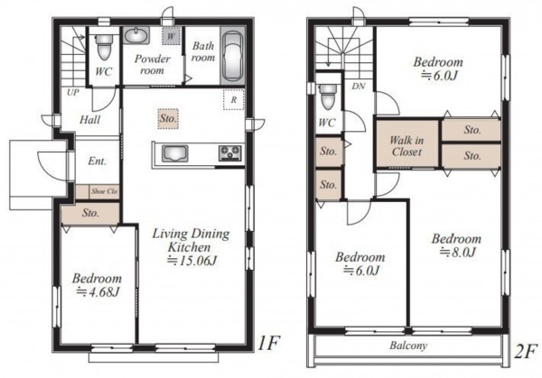 仙台市宮城野区鶴ケ谷、新築一戸建ての画像です